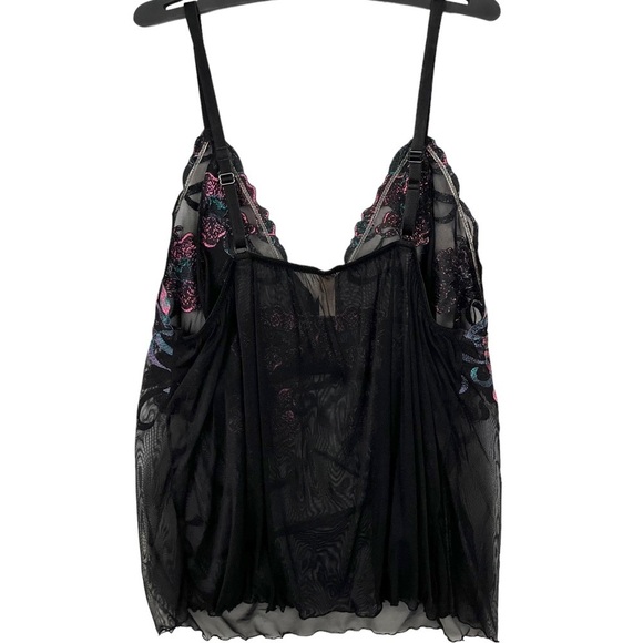 CACIQUE Floral embroidered lace chemise - Picture 2 of 9